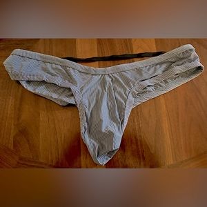 Cheeky Blue Striped Brief